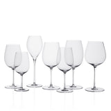 Starr White Burgundy Glass
