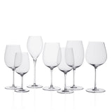Starr White Burgundy Glass