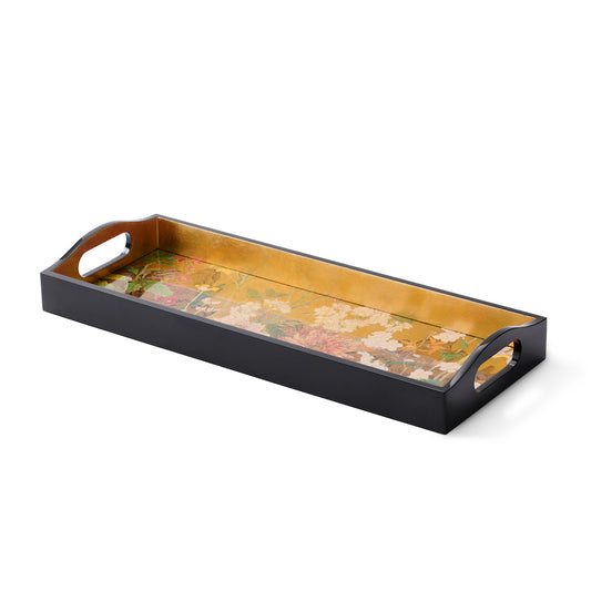 Gump's Home Mountain Garden Lacquered Tray