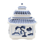 Blue Pagoda Candle