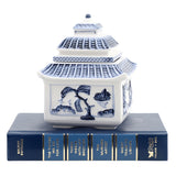 Blue Pagoda Candle