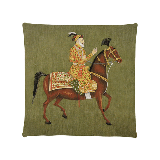 Show Horse Pillow, Facing Right