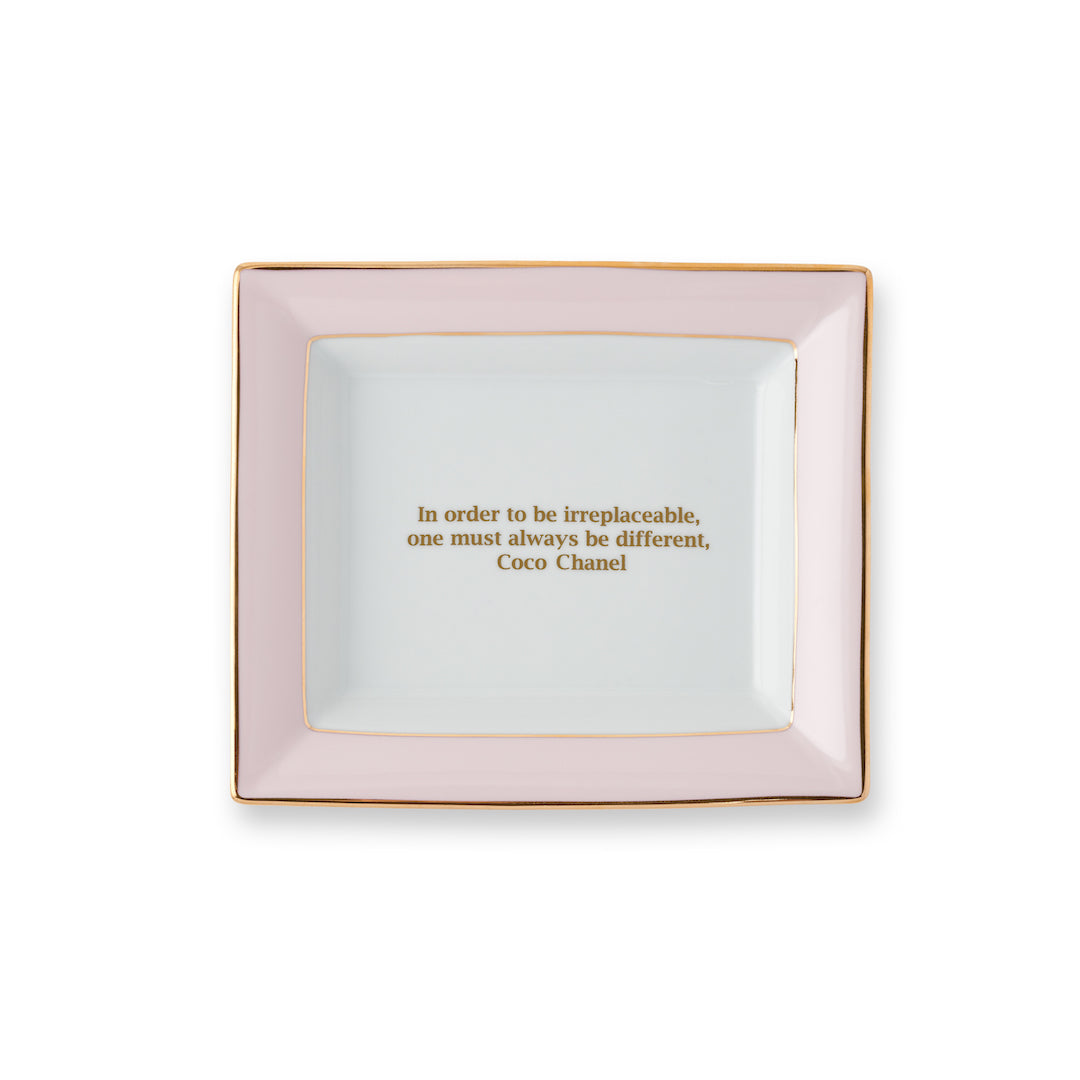 Gump's Home Coco Chanel 'Be Different' Repartee Tray