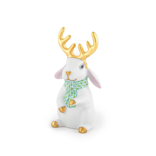 Herend Reindeer Rabbit, Lime