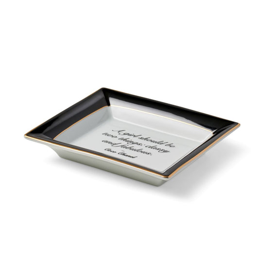 Coco Chanel Repartee Tray, Black