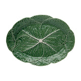 Bordallo Pinheiro Green Cabbage Oval Platter