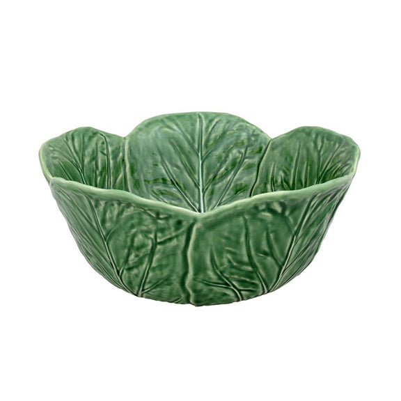 Vista Alegre Green Cabbage Salad Bowl