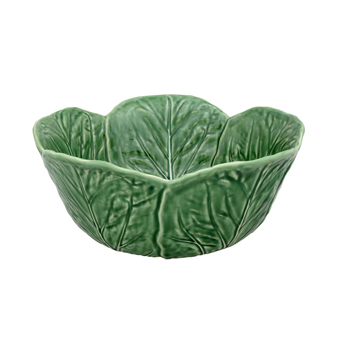 Vista Alegre Green Cabbage Salad Bowl