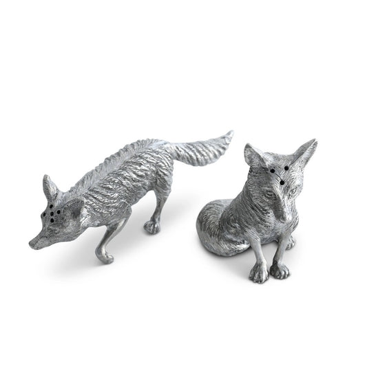 Foxes Salt & Pepper Shakers