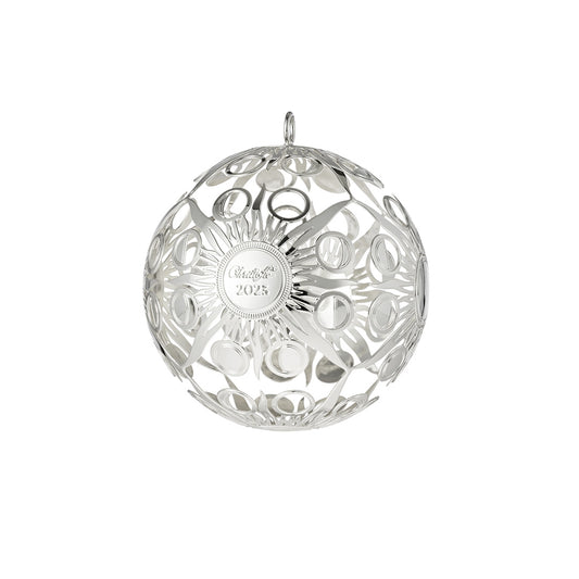 2023 Annual Ball Ornament, Silver-Plated