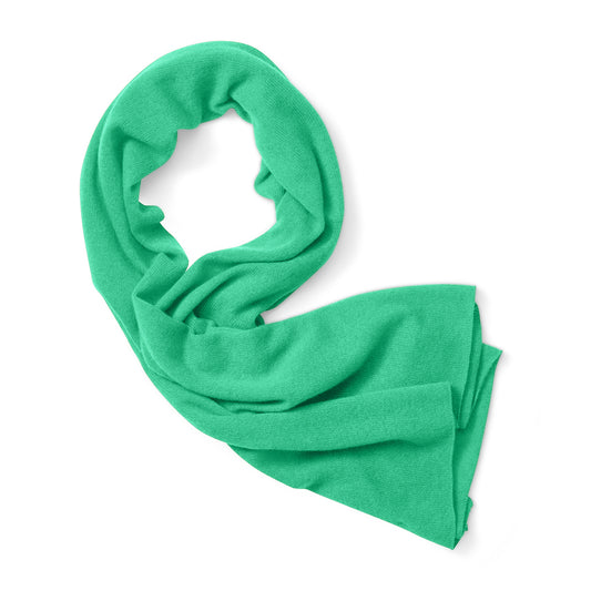 Cashmere Poncho, Kelly Green