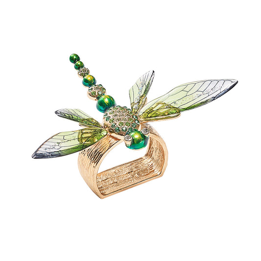 Kim Seybert Dragonfly Napkin Rings, Set of 4