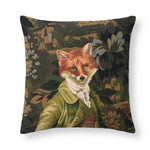 Woodland Fox Tapestry Pillow