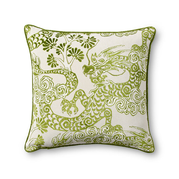 Jade Dragon Pillow