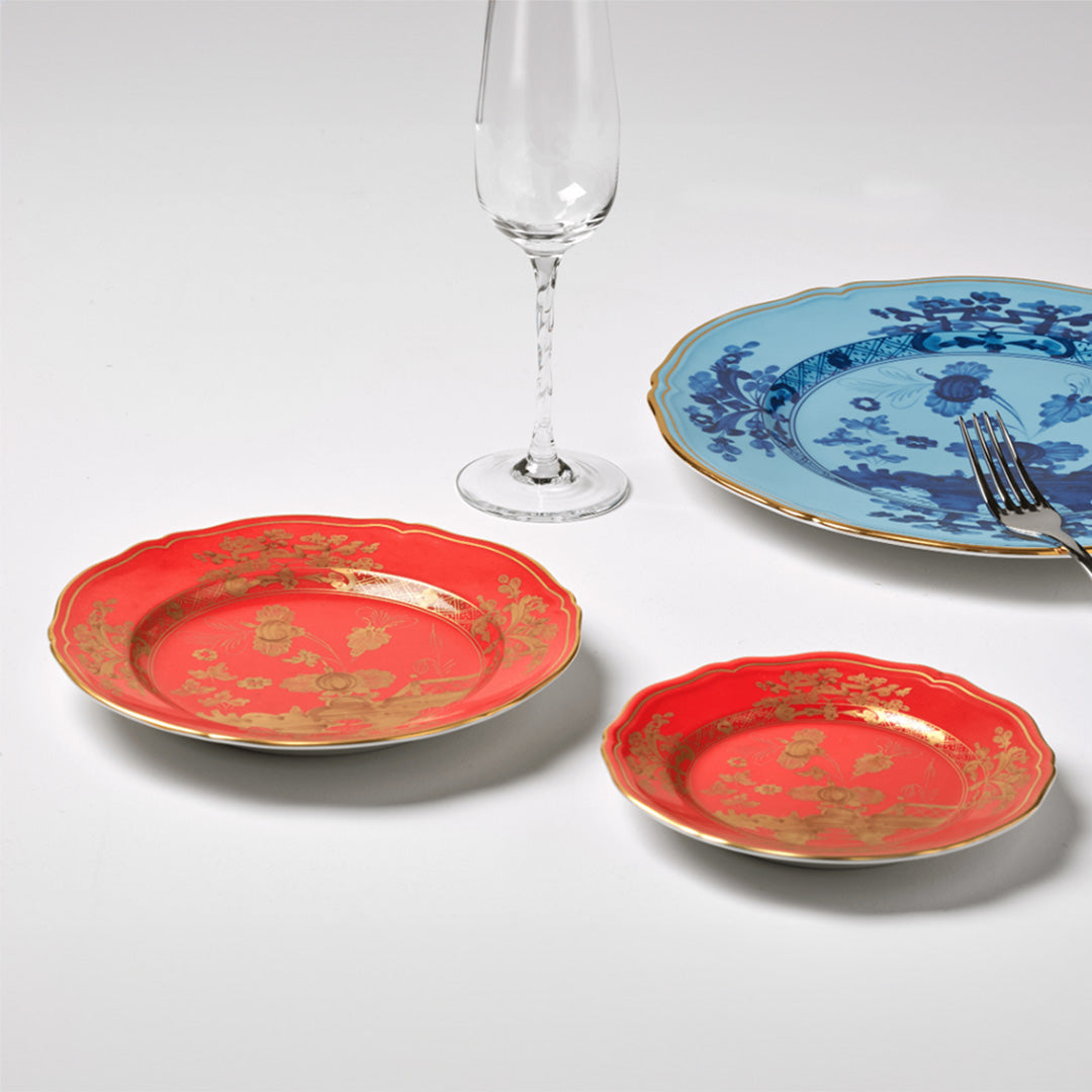 Oriente Italiano Bread Plate, Rubrum