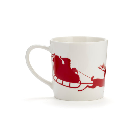 Santa's on His Way Mug