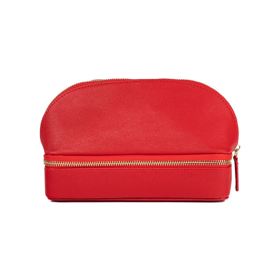 Travel Jewelry Case, Red