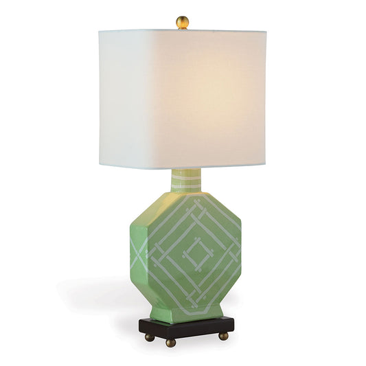 Bamboozled Lamp, Palm Green