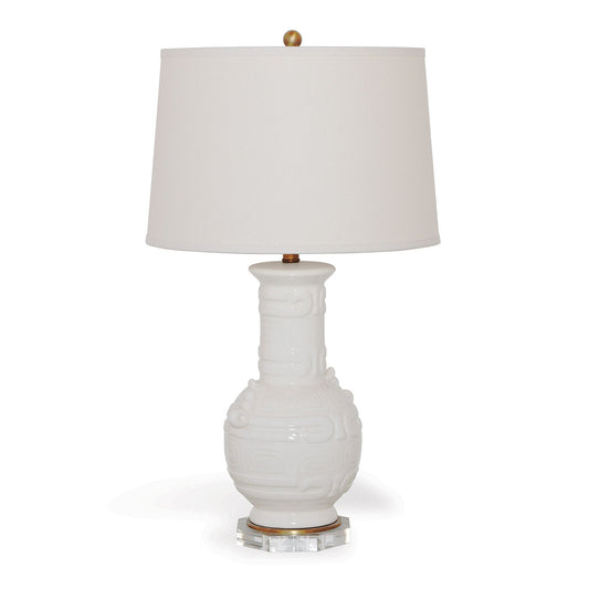 Dynasty Lamp, White