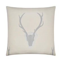 Woodland Buck Pillow, Ivory