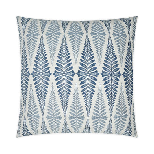 Fougères Pillow, Indigo