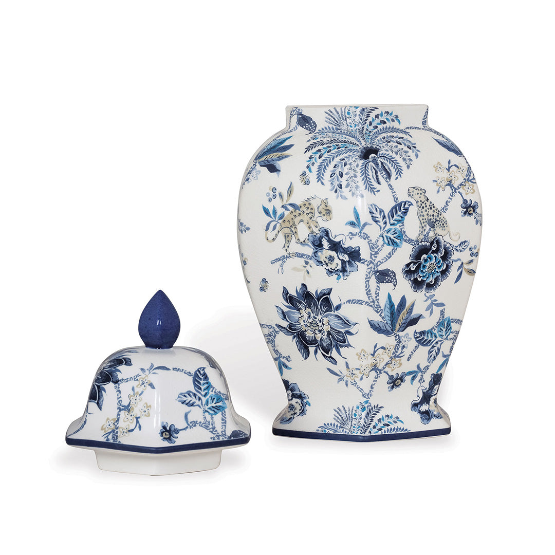 Braganza Blue Ginger Jar