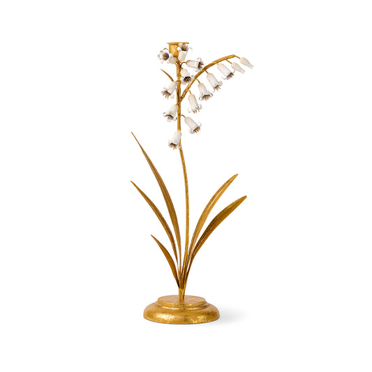 Gilded Bluebell Candleholder