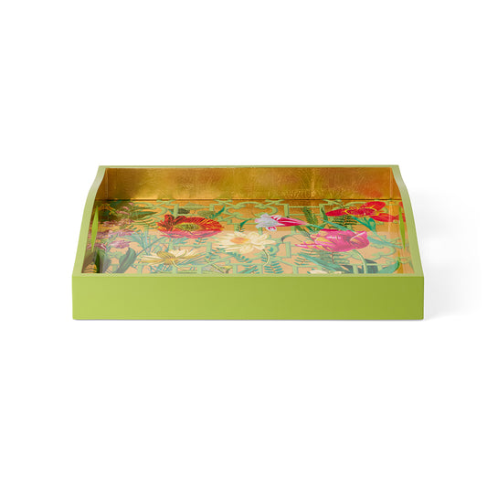 Spring Garden Lacquer Tray