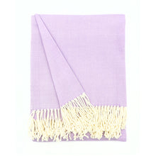 Charleston Herringbone Throw, Wisteria