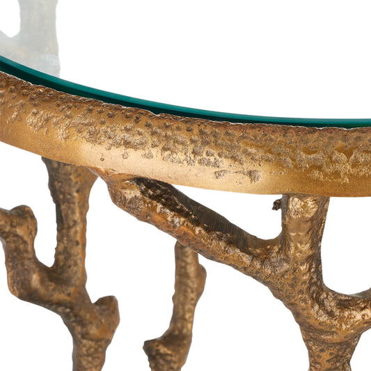 Coral Accent Table