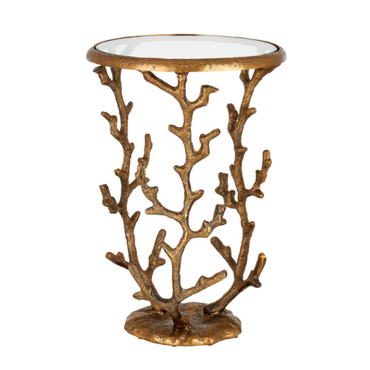 Coral Accent Table
