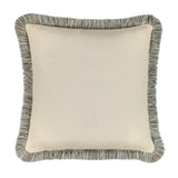 Dragonfly Indoor/Outdoor Pillow, Aqua Square