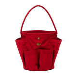 Le Prince Jardinier Red Gardening Bucket Bag