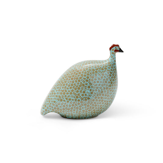 Blue Speckled Guinea Hen, Small