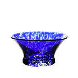 William Yeoward Crystal Cobalt Blue Nut Bowl