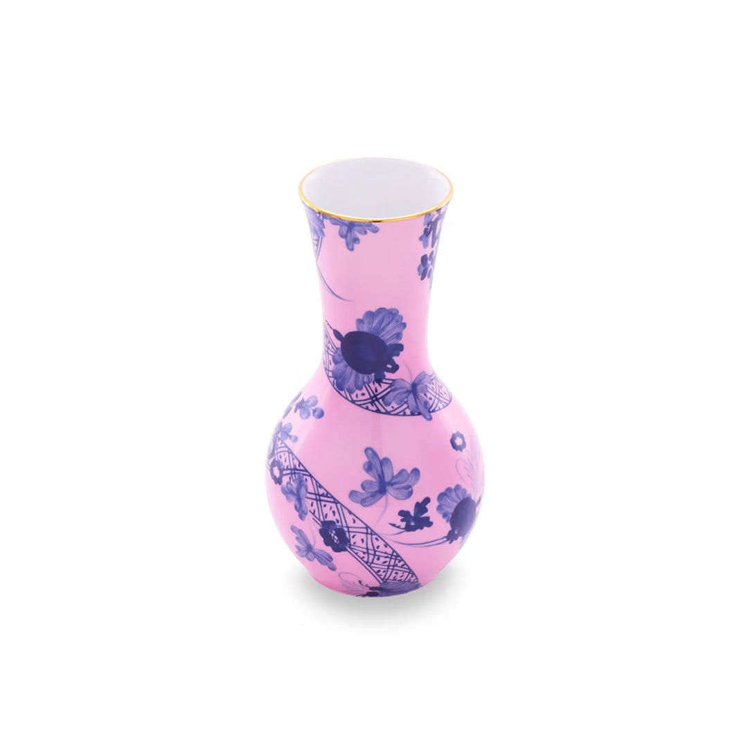 Ginori 1735 Oriente Italiano-Tesori Tulip Vase, Azalea