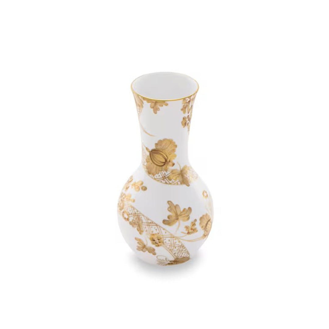 Ginori 1735 Oriente Italiano-Tesori Tulip Vase, Aurum