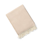Charleston Herringbone Throw, Bisque