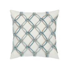 Elaine Smith Seascape Rope Indoor/Outdoor Pillow, Square