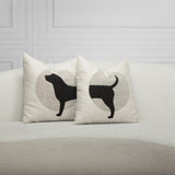 Woof Indoor/Outdoor Pillow, Head