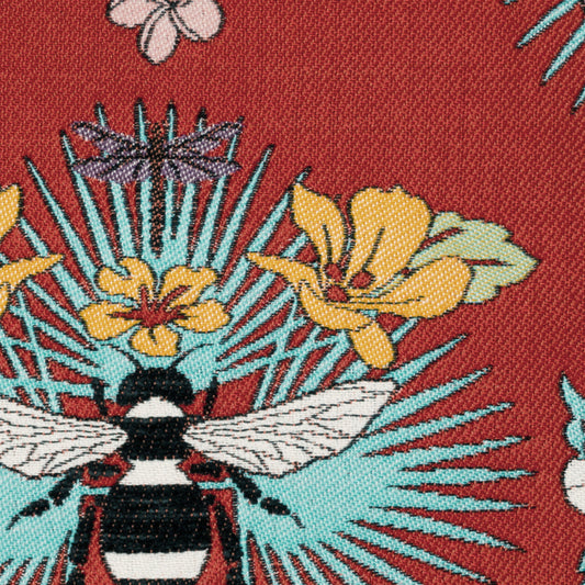 Tropical Bee Indoor/Outdoor Pillow, Lumbar