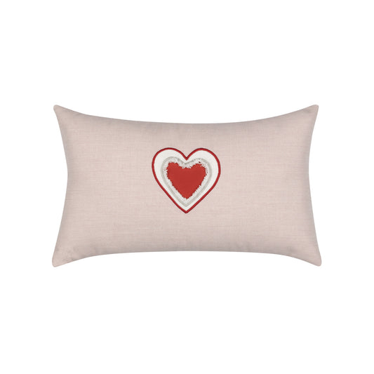 Elaine Smith Wild Heart Indoor/Outdoor Pillow, Lumbar