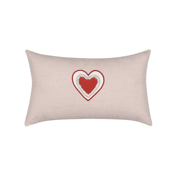 Elaine Smith Wild Heart Indoor/Outdoor Pillow, Lumbar