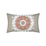 Elaine Smith Suzani Oasis Indoor/Outdoor Pillow, Lumbar
