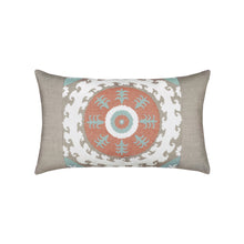 Elaine Smith Suzani Oasis Indoor/Outdoor Pillow, Lumbar