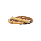 Bamboo Trinity Napkin Rings, Set of 4