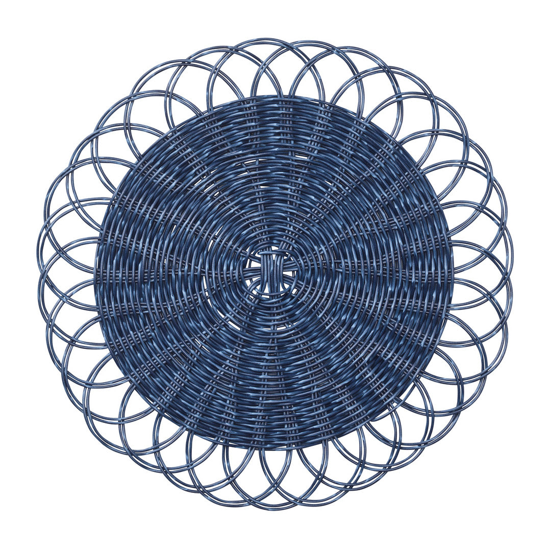 Kim Seybert Blue Alfresco Placemats, Set of 4