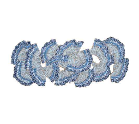 Kim Seybert Navy & Blue Lagoon Table Runner