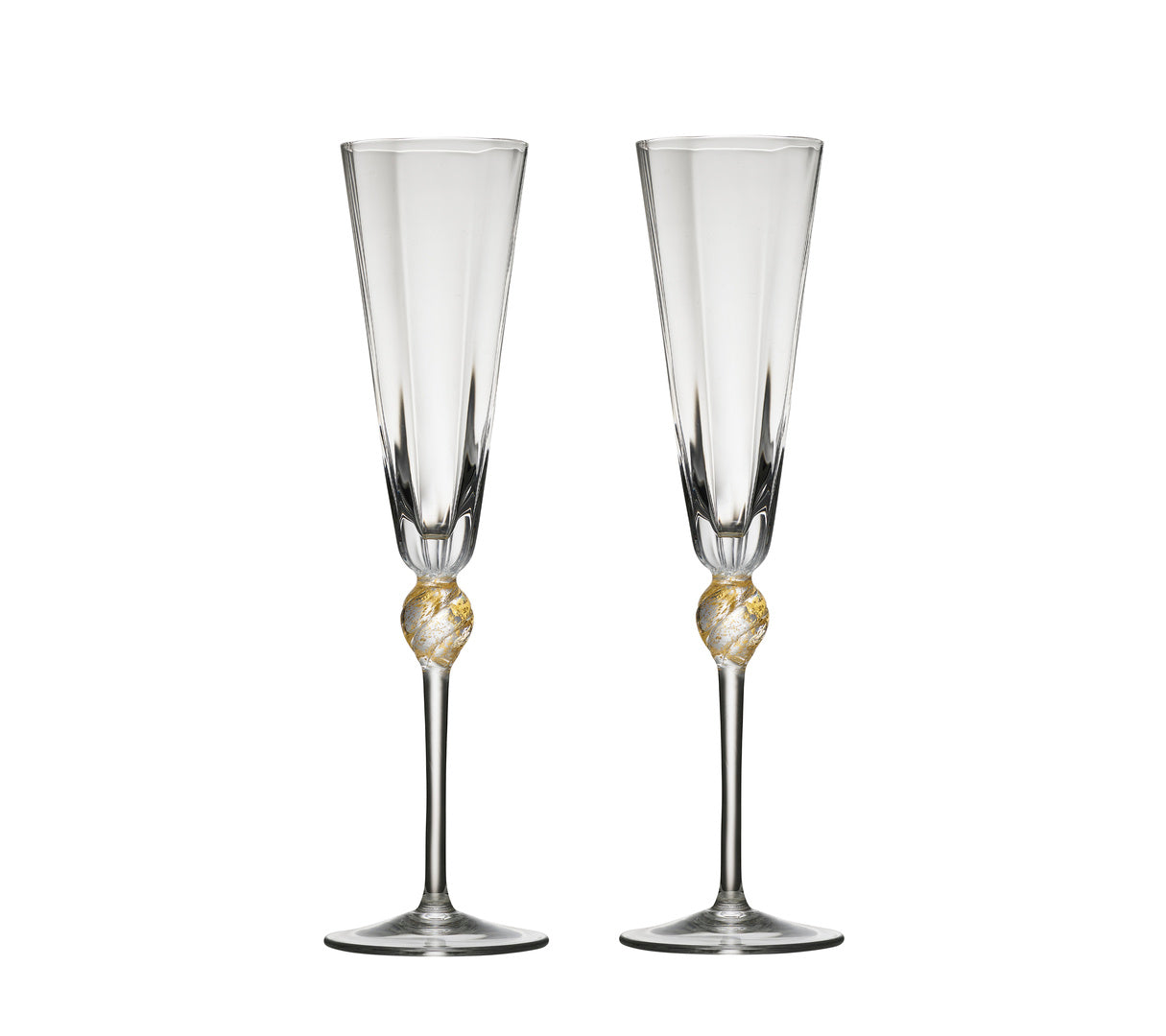 Kim Seybert Daphne Flutes, Set of 2