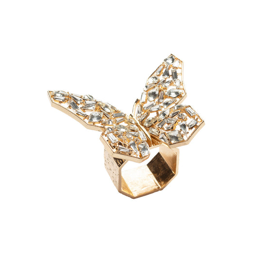 Kim Seybert Papillon Napkin Rings, Set of 4
